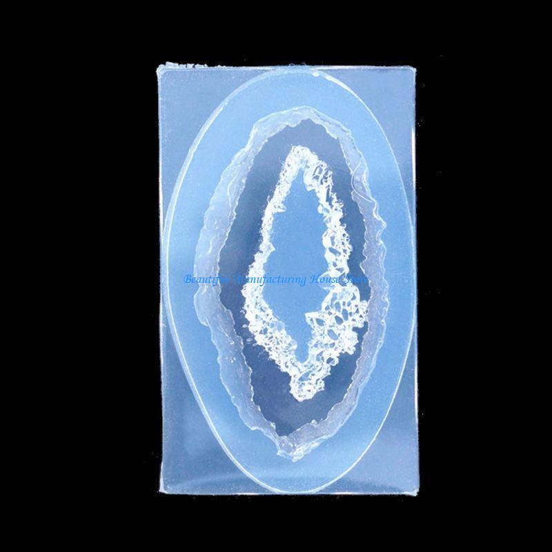 Resin Art Geode - Khuôn cụm đá thạch anh E56A