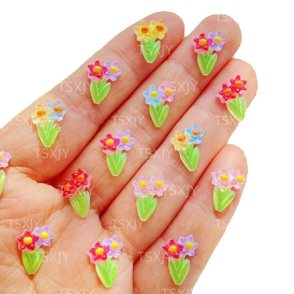 Resin Art Design For Wedding - 50Pcs Cute Mini Colorful Sparkling Star