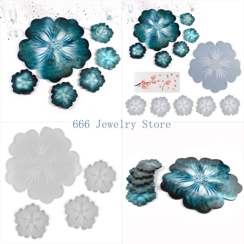 Resin Art Geode - F2TD Epoxy nhựa đúc Silicone Fall