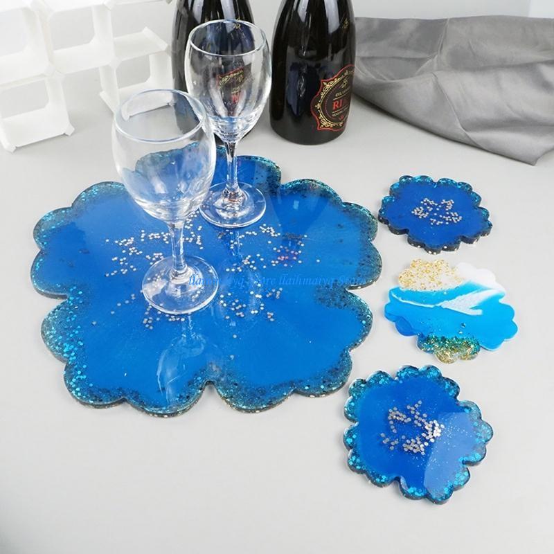 573B 5x Hoa Nhựa Khuôn Hoa Nhự - đánh giá và giá Resin Art Geode