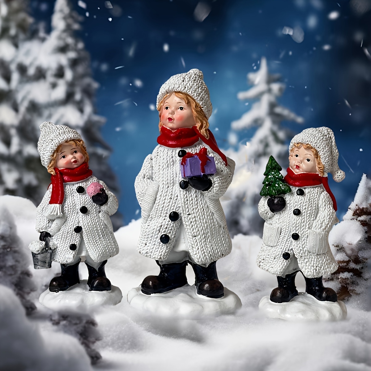 Gorgeous Snowman Resin Statue  - đánh giá và giá Resin Art Tree