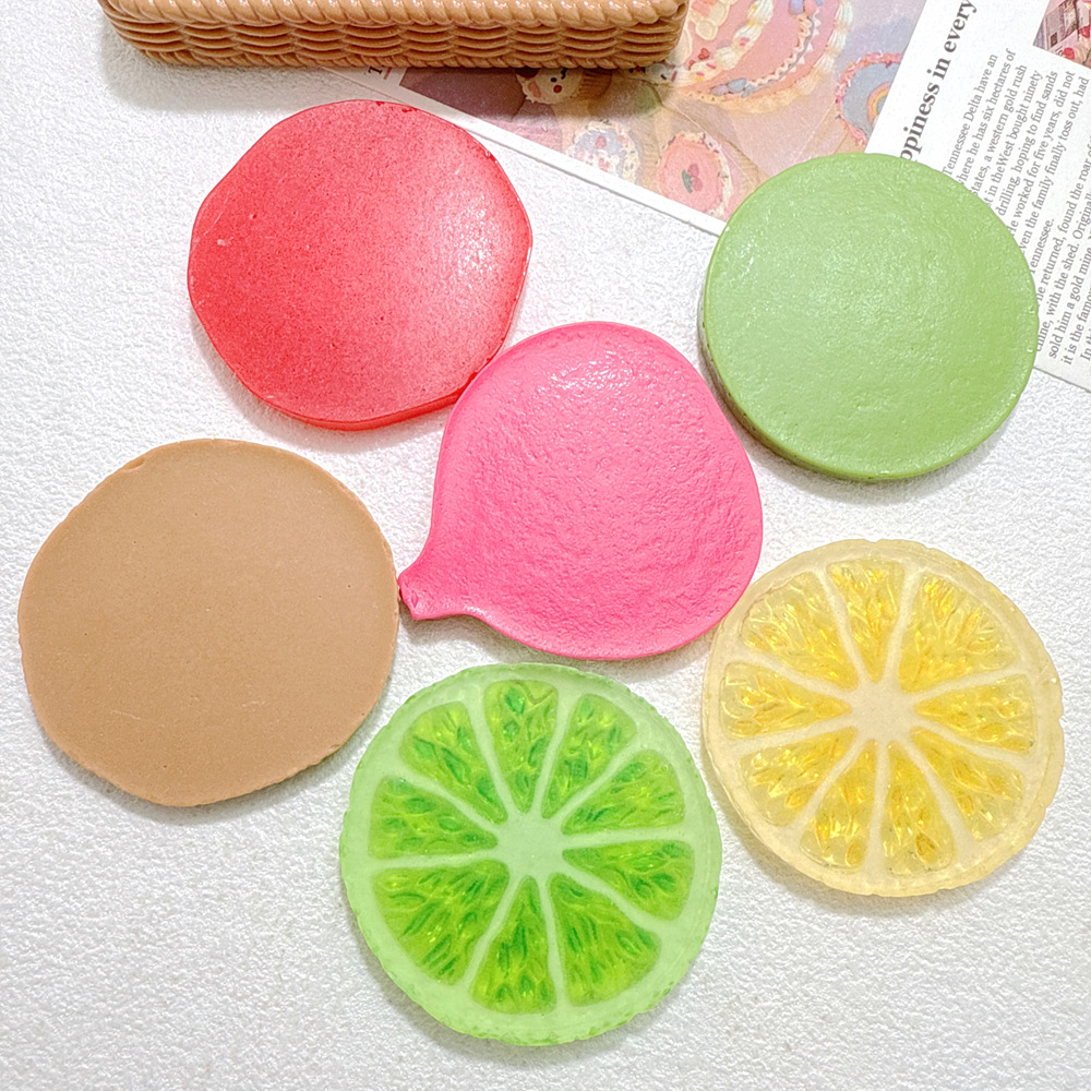 6/60pcs Kawaii Fruit Miniature - đánh giá và giá Resin Art Equipment