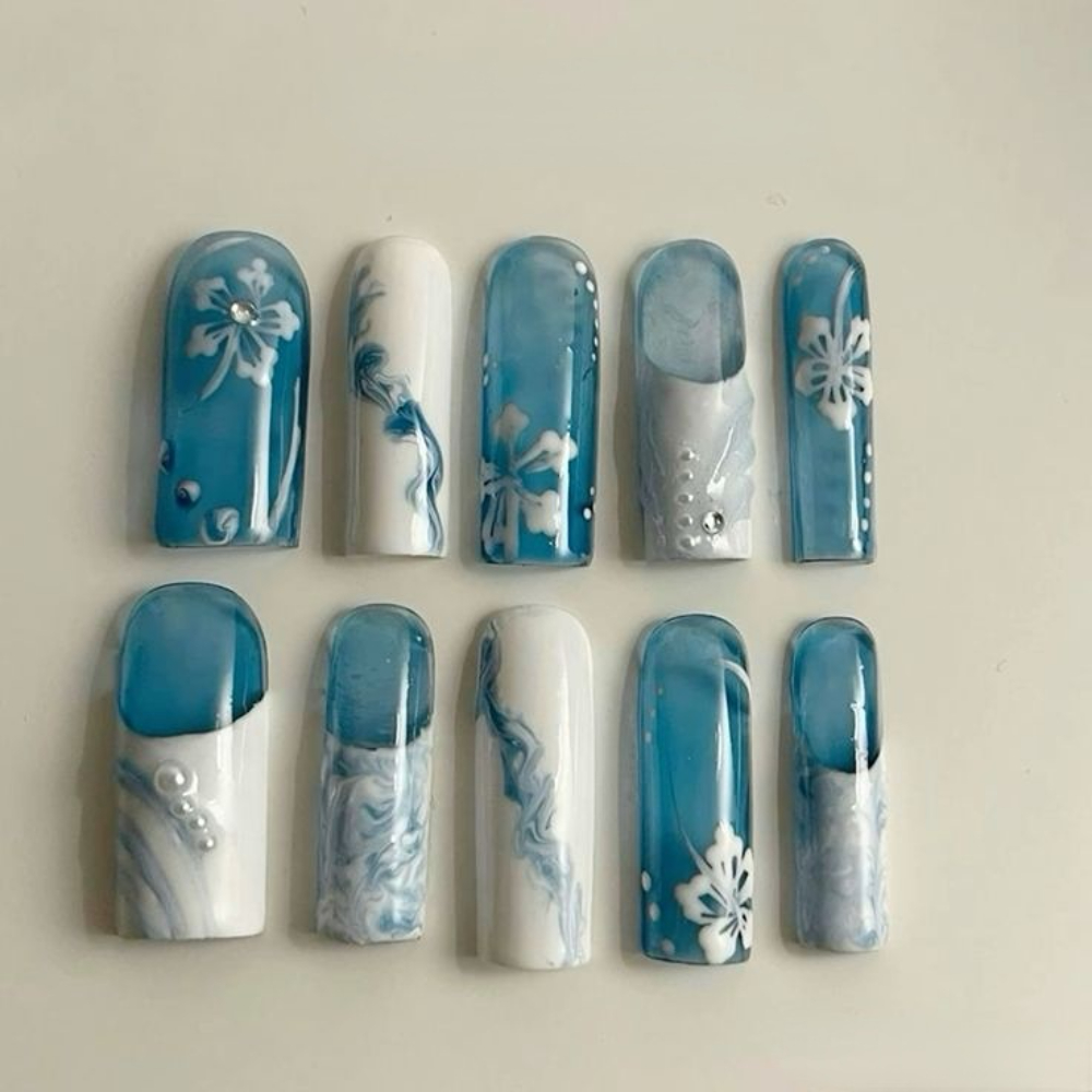10PCS Handmade Manicure Armor  - đánh giá và giá Resin Art Set