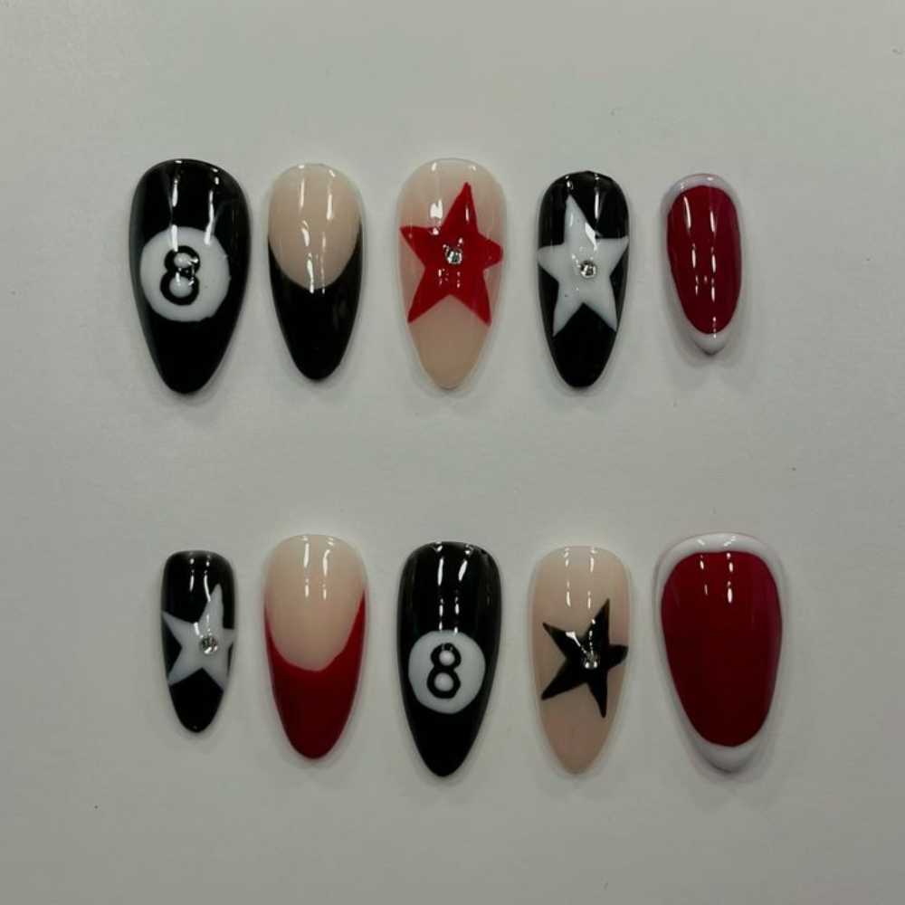 10PCS Handmade Manicure Armor  - đánh giá và giá Resin Art Set