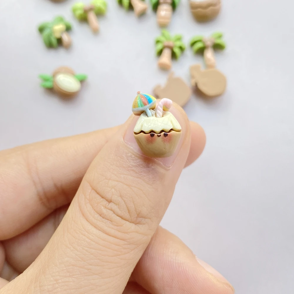 20Pcs Cute Cartoon Coconut Dri - đánh giá và giá Resin Art Tree