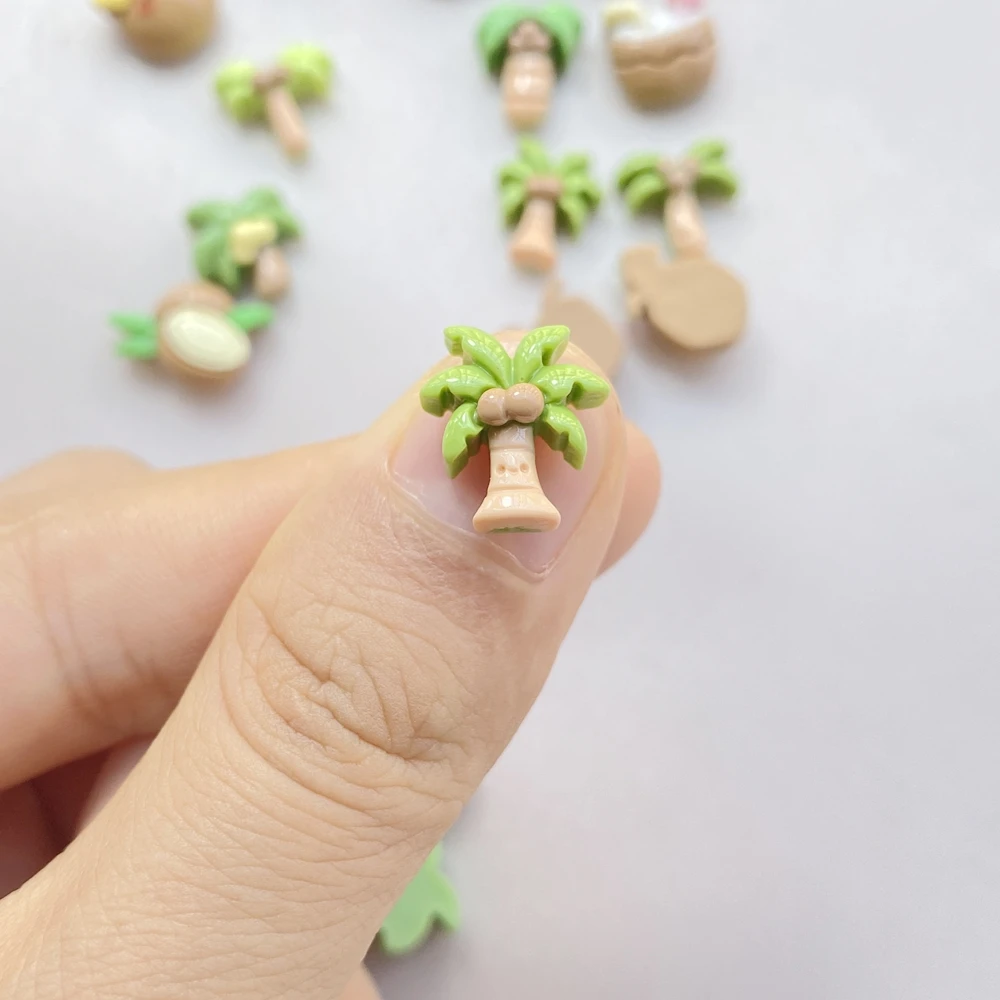 20Pcs Cute Cartoon Coconut Dri - đánh giá và giá Resin Art Tree