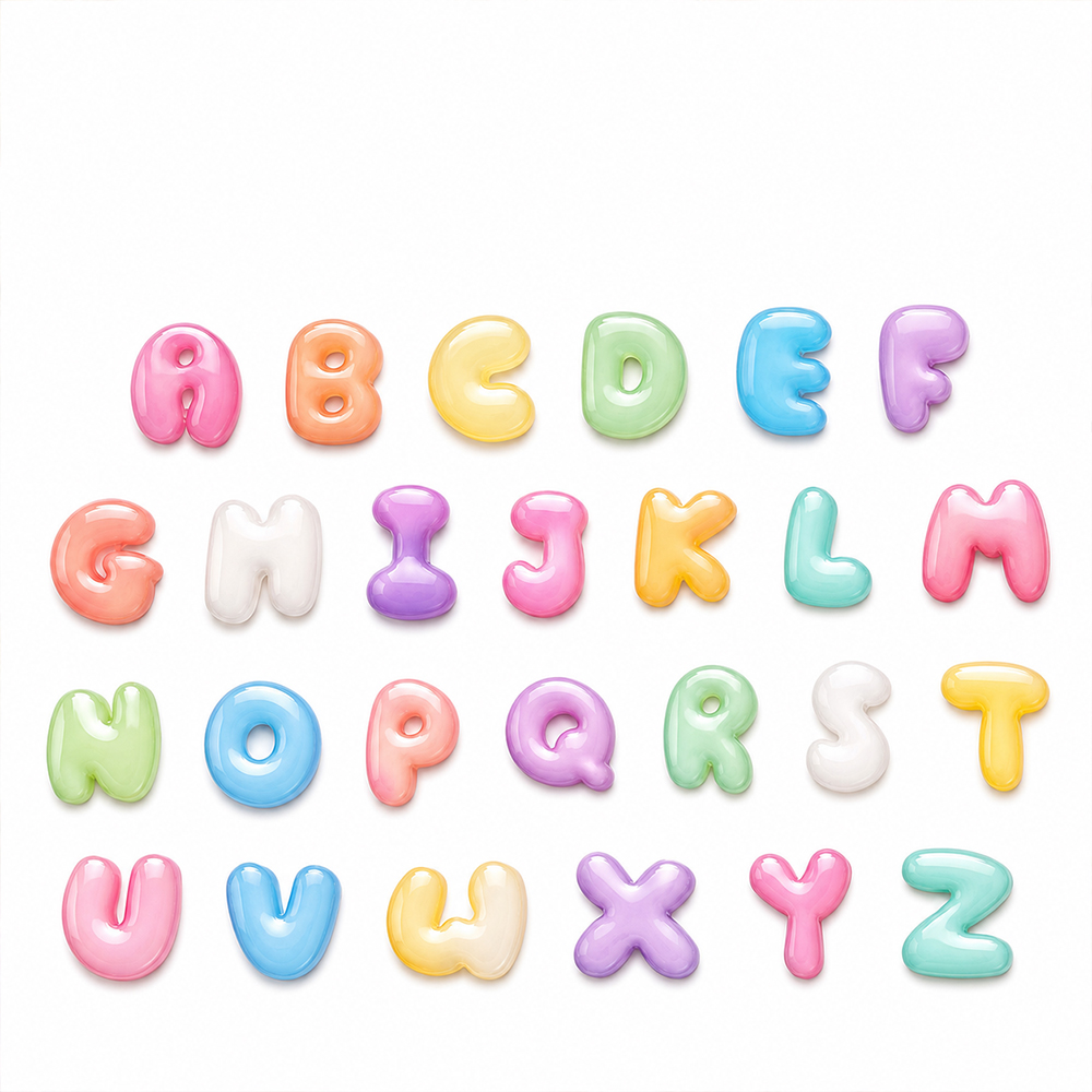 S0321 Mini Size Silicone Mold  - đánh giá và giá Resin Art Alphabet