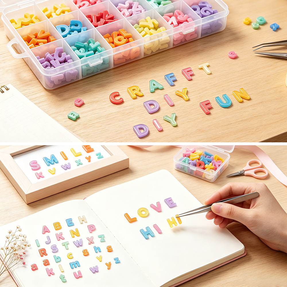 New 26 Mini Alphabet Silicone  - đánh giá và giá Resin Art Alphabet