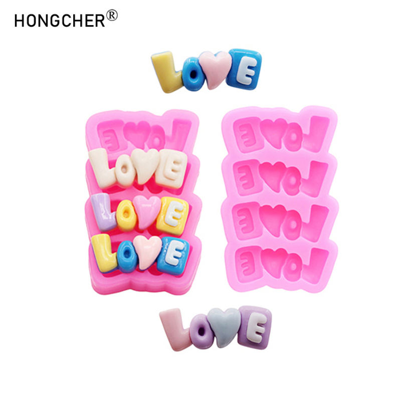 LOVE Letters Silicone Mold DIY - đánh giá và giá Resin Art Alphabet