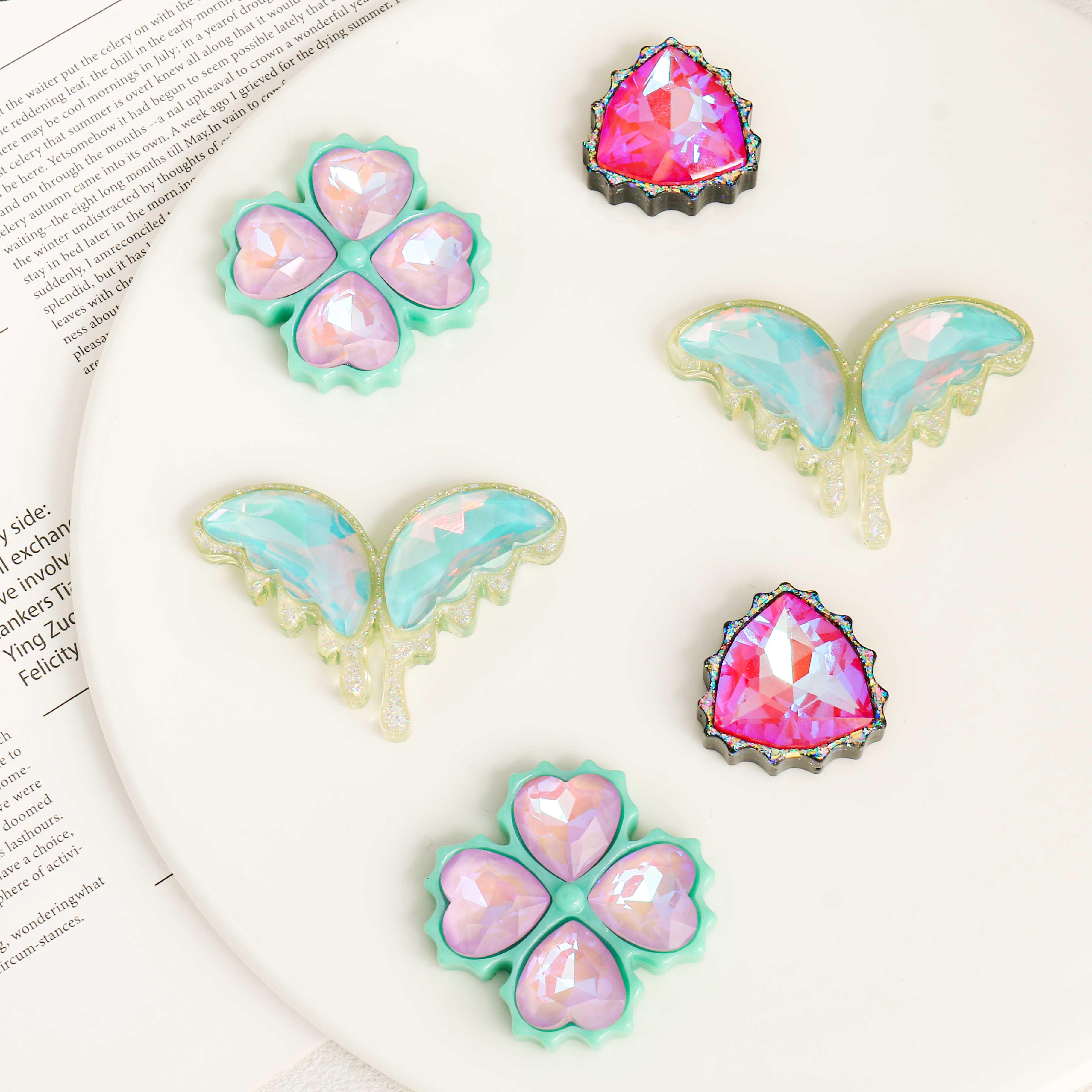 Multicolor Zircon Jewelry Maki - đánh giá và giá Resin Art Geode