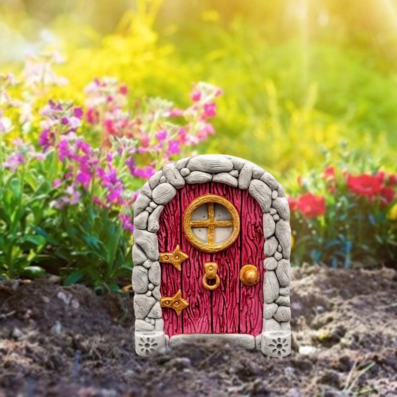 Elf Fairy Door Miniature Garde - đánh giá và giá Resin Art Tree