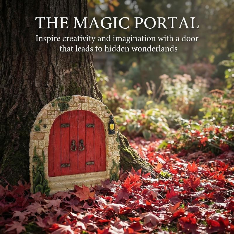 Elf Fairy Door Miniature Garde - đánh giá và giá Resin Art Tree