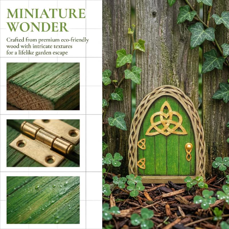 Elf Fairy Door Miniature Garde - đánh giá và giá Resin Art Tree