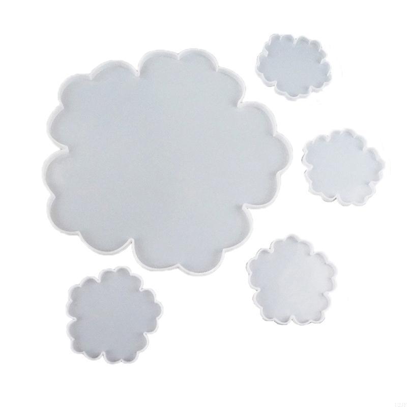 5 Miếng Lớn Hình Hoa Nhựa Khuô - đánh giá và giá Resin Art Geode