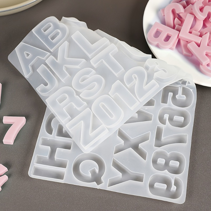 Letter A To Z Pendants Silicon - đánh giá và giá Resin Art Alphabet