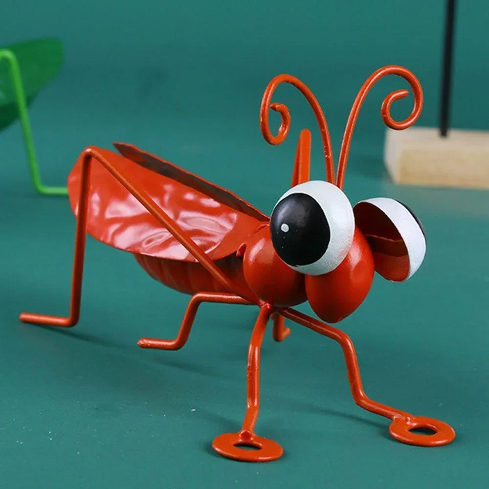 Garden Cute Metal Grasshopper  - đánh giá và giá Resin Art Tree