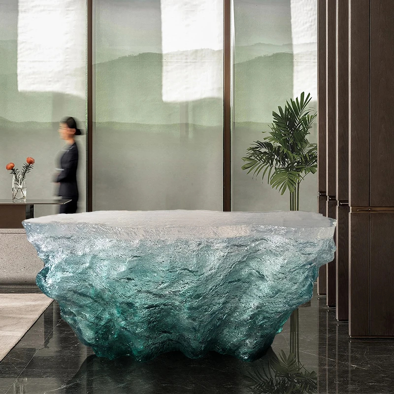custom.Modern Minimalist Desig - đánh giá và giá Resin Art Coffee Table