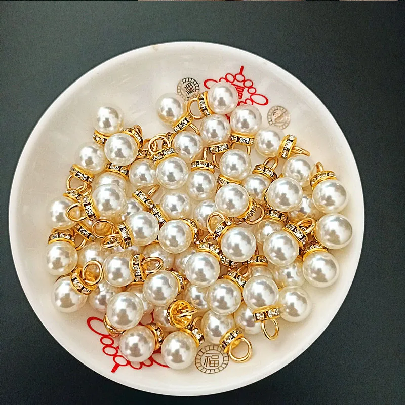 30Pcs Round Pearl Diamond Pend - đánh giá và giá Resin Art Design For Wedding