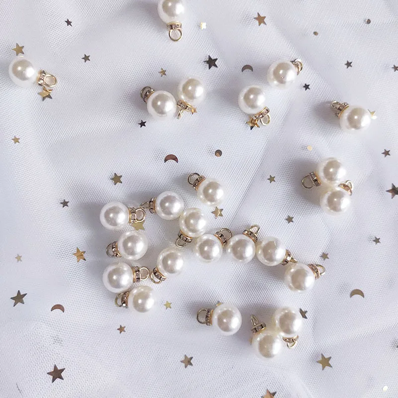 30Pcs Round Pearl Diamond Pend - đánh giá và giá Resin Art Design For Wedding