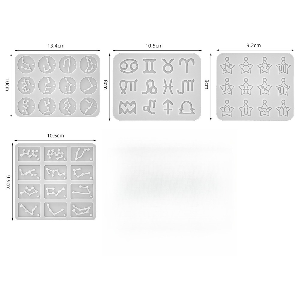 4styles Simple Multipurpose 12 - đánh giá và giá Resin Art Alphabet
