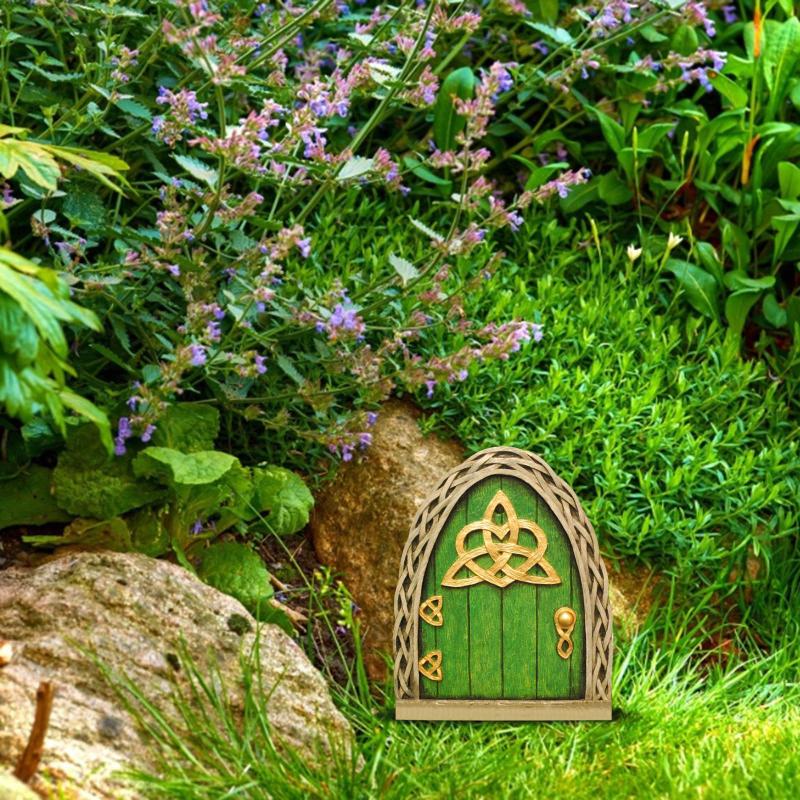 Elf Fairy Door Miniature Garde - đánh giá và giá Resin Art Tree