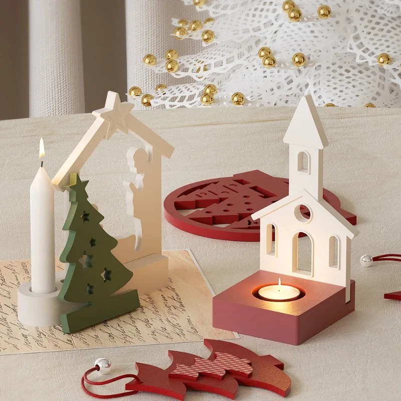 Halloween Christmas  Candle Ho - đánh giá và giá Xmas Resin Art