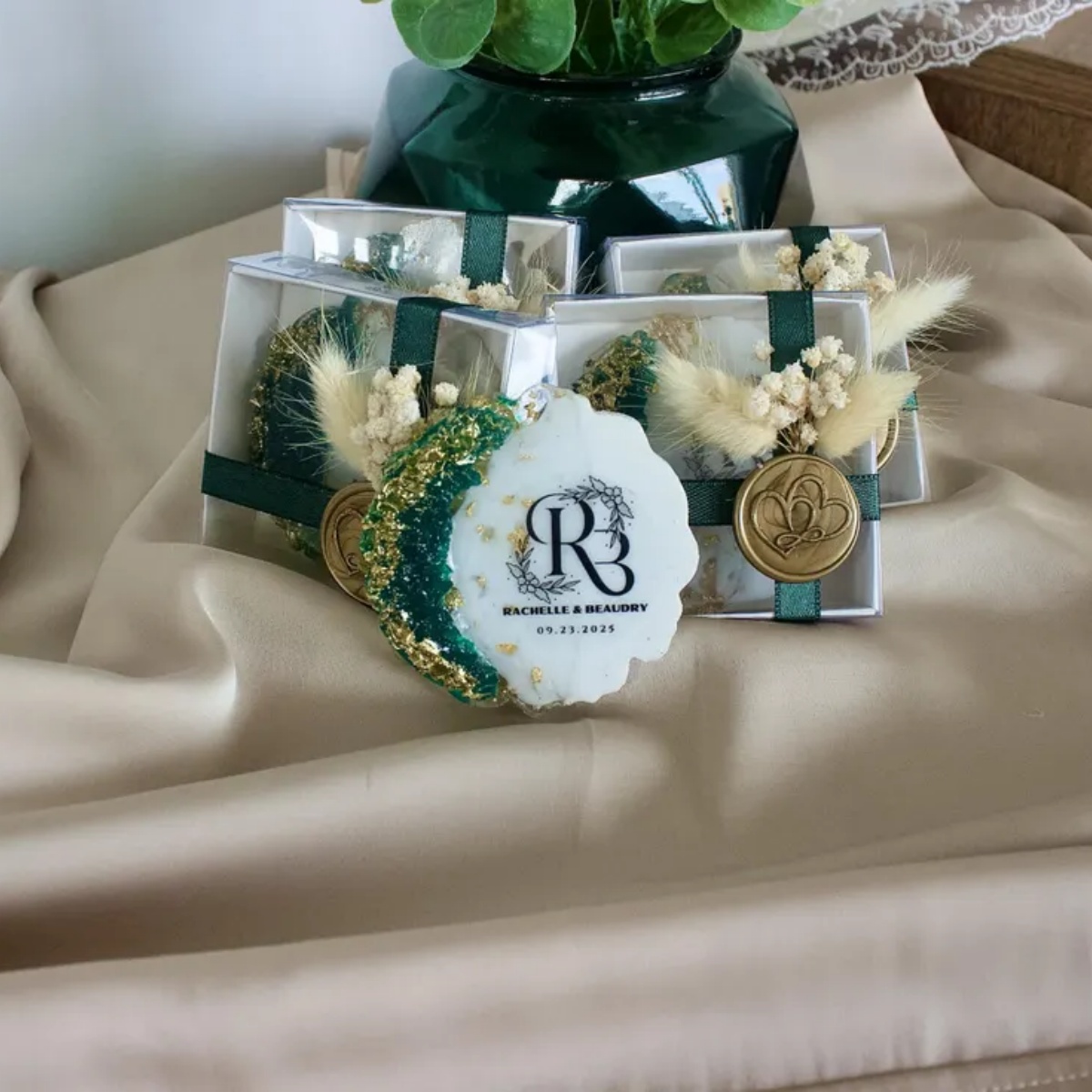 Personalized Wedding Epoxy Mag - đánh giá và giá Resin Art Design For Wedding