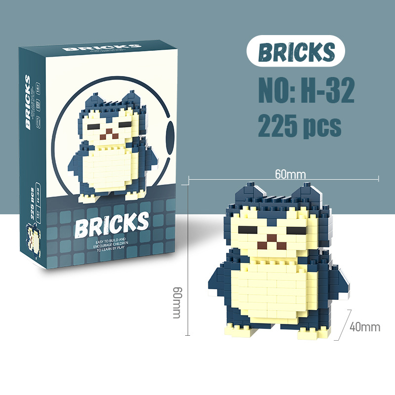 Pokemon Micro Building Blocks  - đánh giá và giá Resin Art Set
