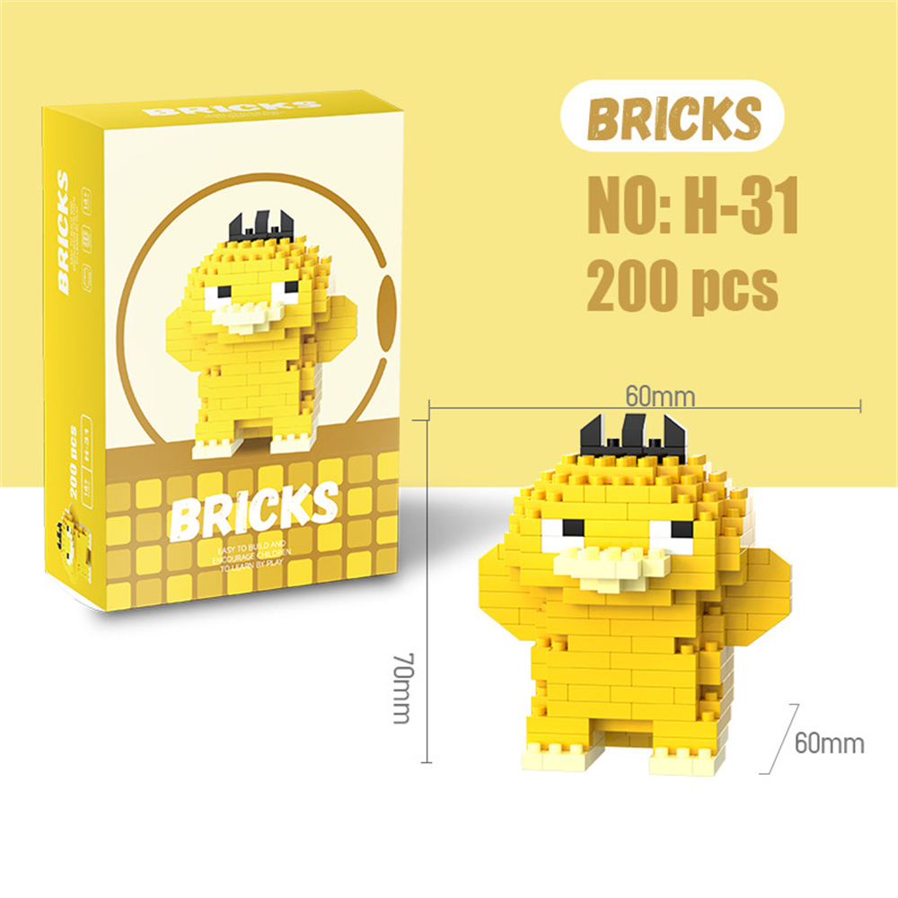 Pokemon Micro Building Blocks  - đánh giá và giá Resin Art Set