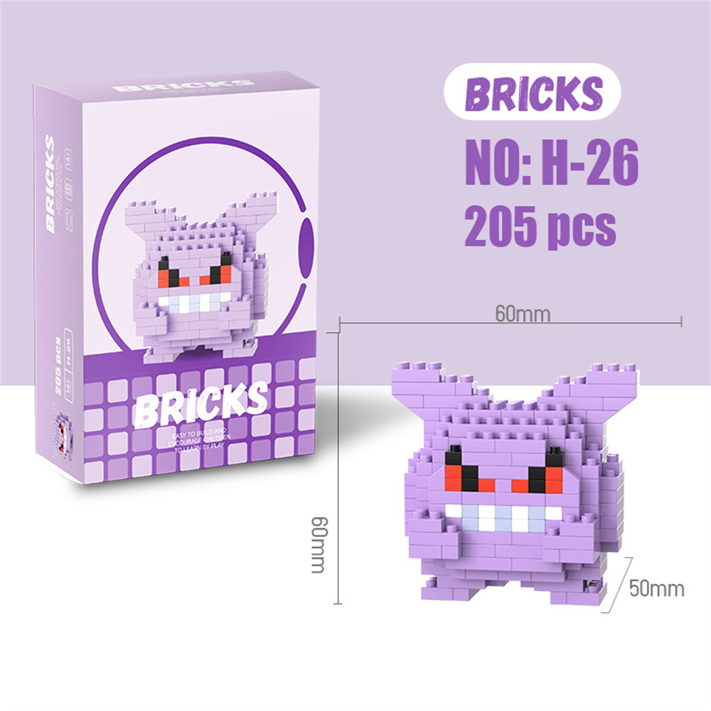 Pokemon Micro Building Blocks  - đánh giá và giá Resin Art Set