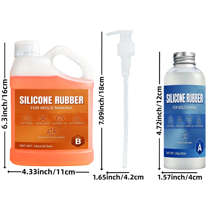 Durable Liquid Rubber Material - đánh giá và giá Resin Art Equipment