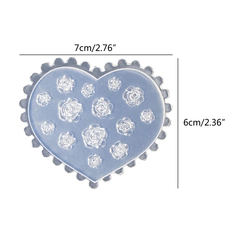 3D Rose Flower Nail Art Decora - đánh giá và giá Resin Art Equipment