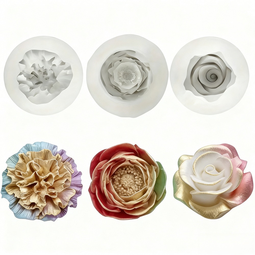 3-Piece Silicone Molds for Ros - đánh giá và giá Resin Art Design For Wedding