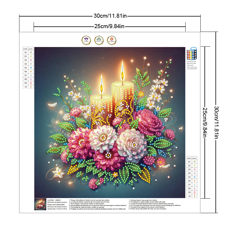 DIY 5D Diamond Painting Kit fo - đánh giá và giá Resin Art Design For Wedding