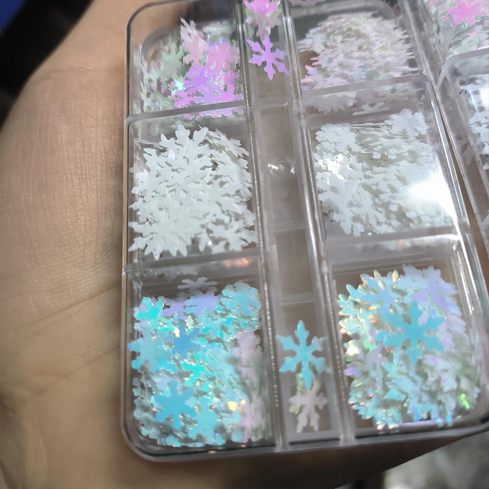 6/12Grids 3D Aurora Christmas  - đánh giá và giá Xmas Resin Art