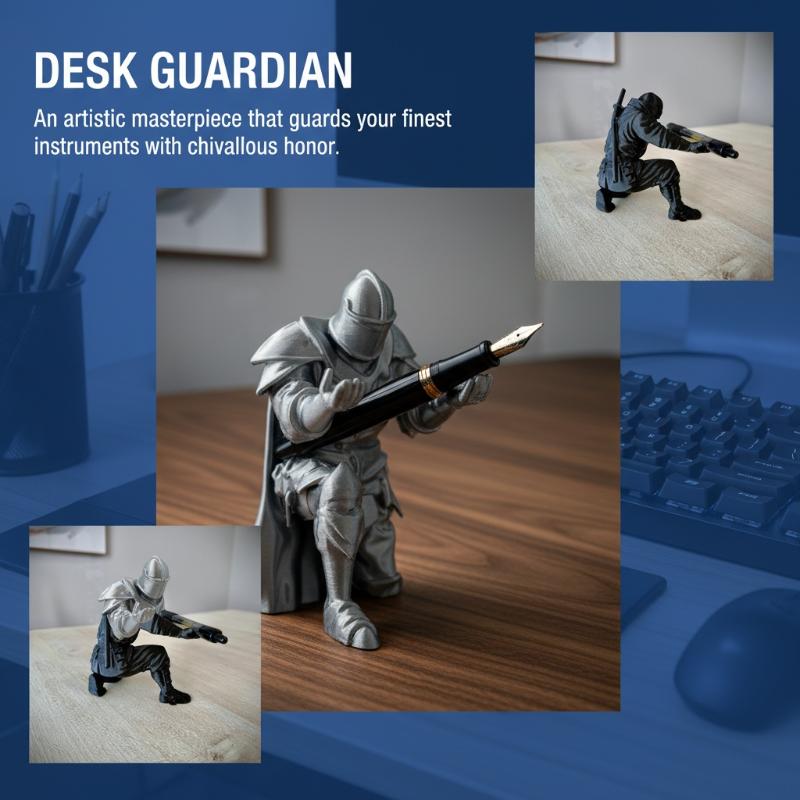 Knight Pen Holder Resin Mediev - đánh giá và giá Resin Art Equipment