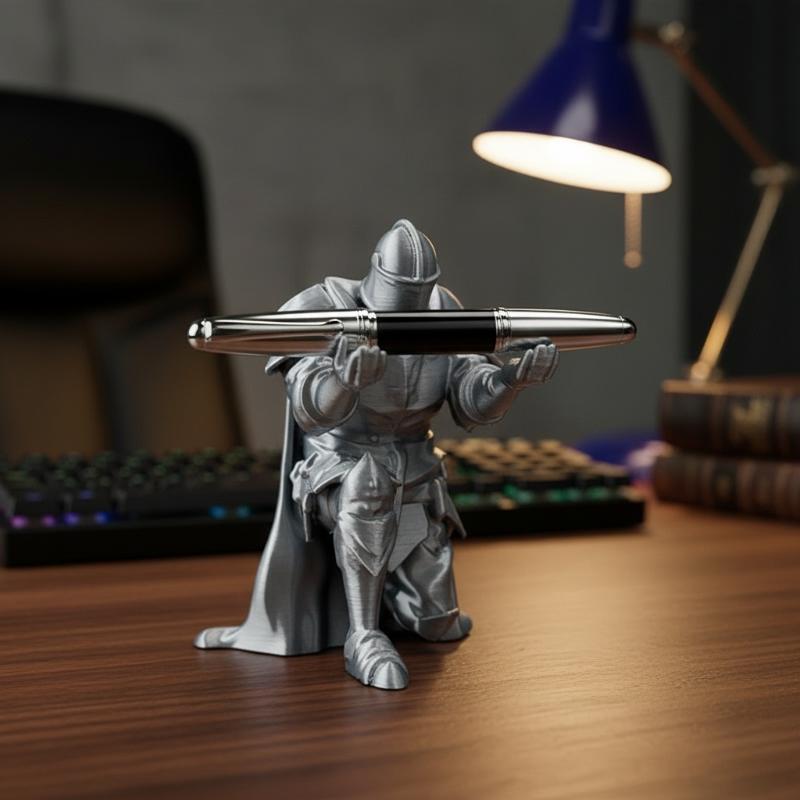 Knight Pen Holder Resin Mediev - đánh giá và giá Resin Art Equipment
