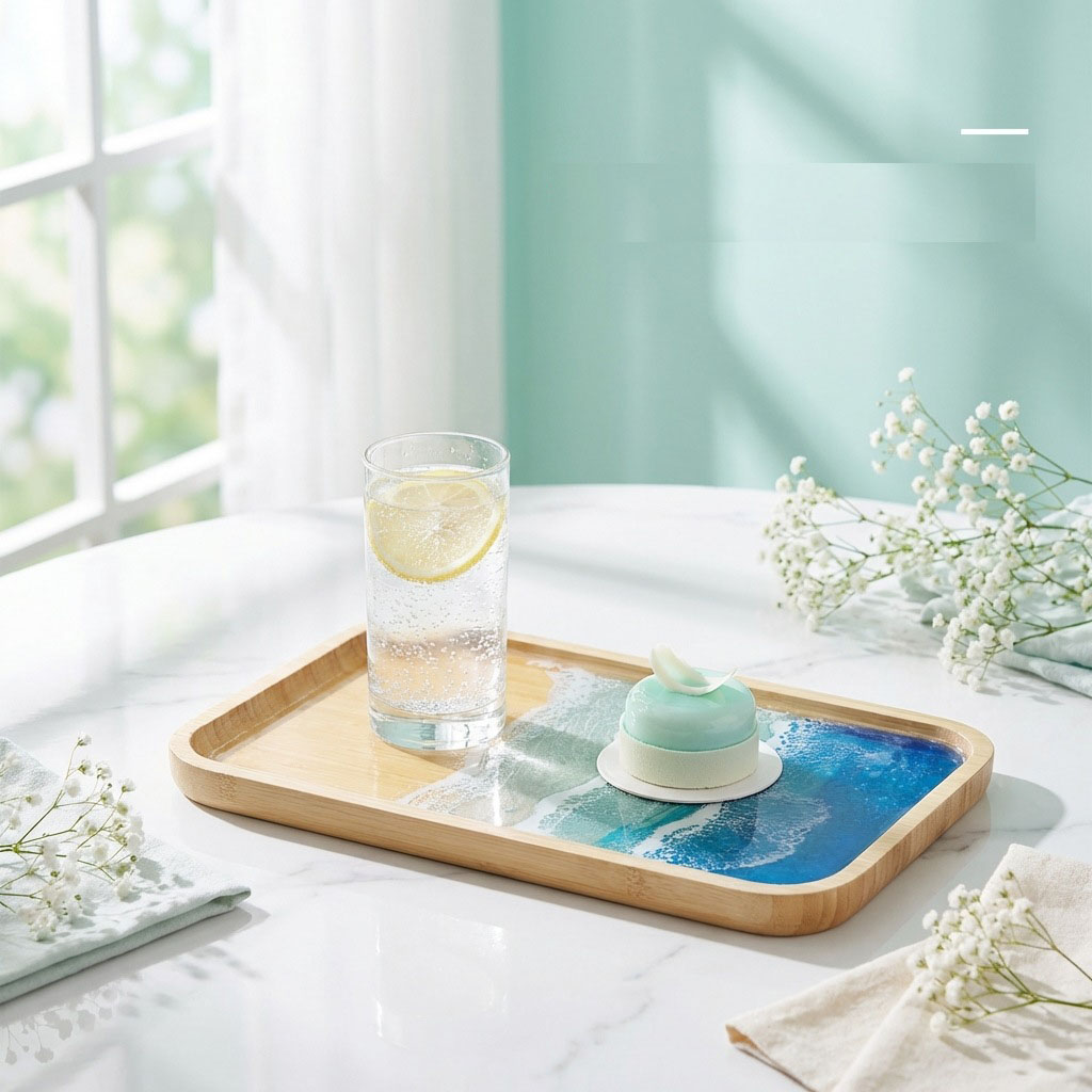 Epoxy Resin Ocean Art Decorati - đánh giá và giá Resin Art Coffee Table