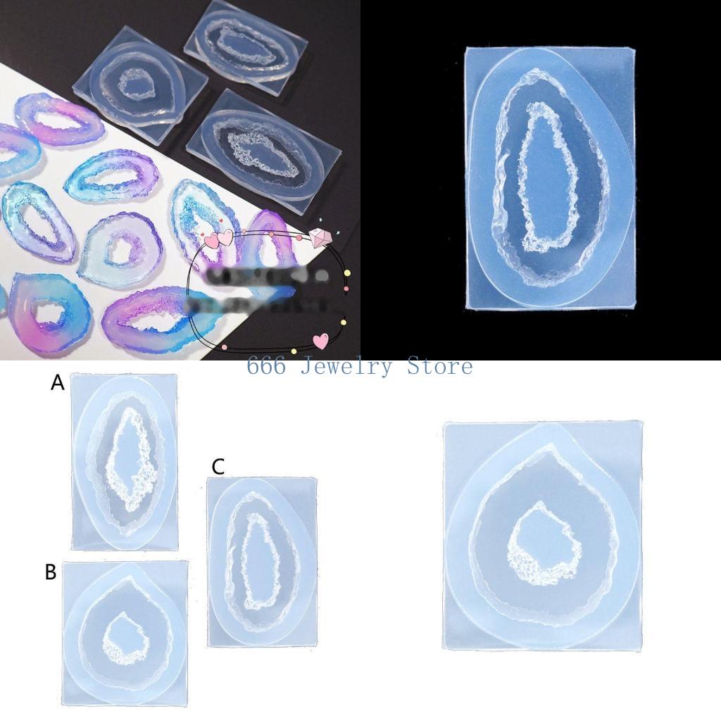 F2TD Nhựa Khuôn Đá Thạch Anh C - đánh giá và giá Resin Art Geode