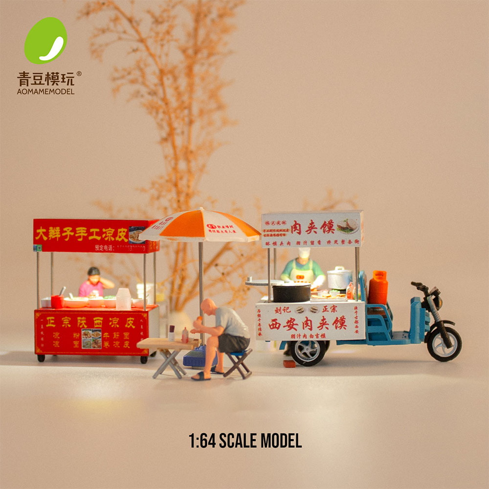 1/64 Night market s Model Kit- - đánh giá và giá Resin Art Set