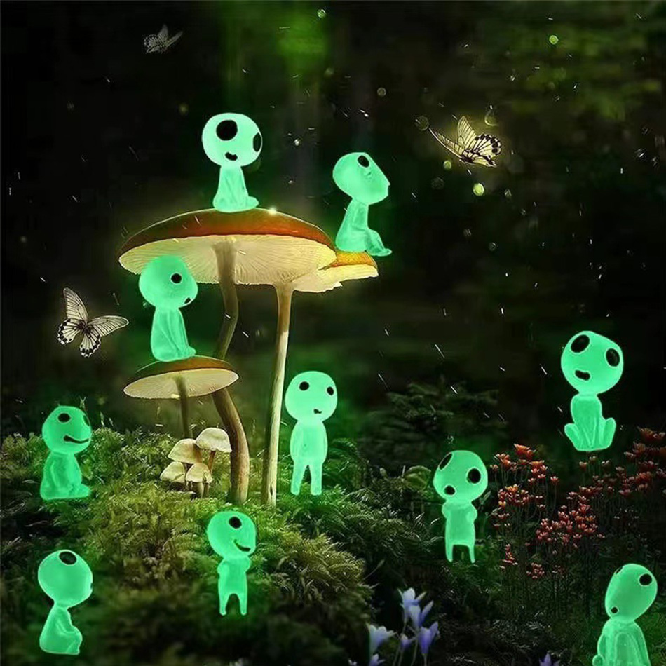 10Pcs Luminous Tree Spirits Mi - đánh giá và giá Resin Art Tree