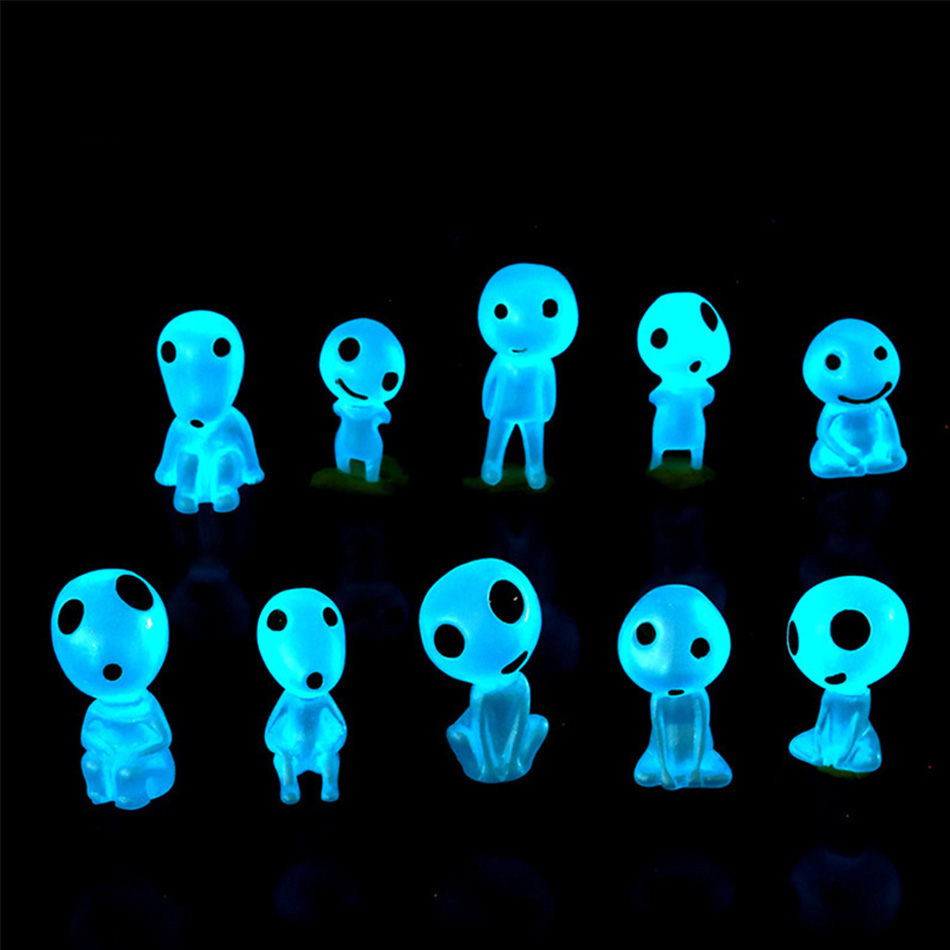10Pcs Luminous Tree Spirits Mi - đánh giá và giá Resin Art Tree