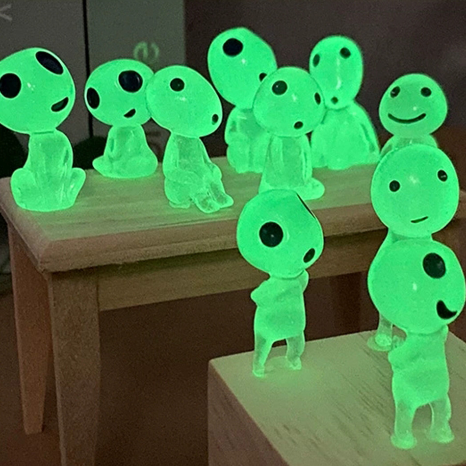 10Pcs Luminous Tree Spirits Mi - đánh giá và giá Resin Art Tree