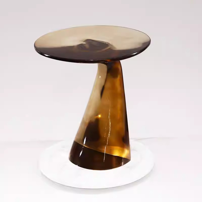 Luxury-Style Hotel Villa Decor - đánh giá và giá Resin Art Coffee Table