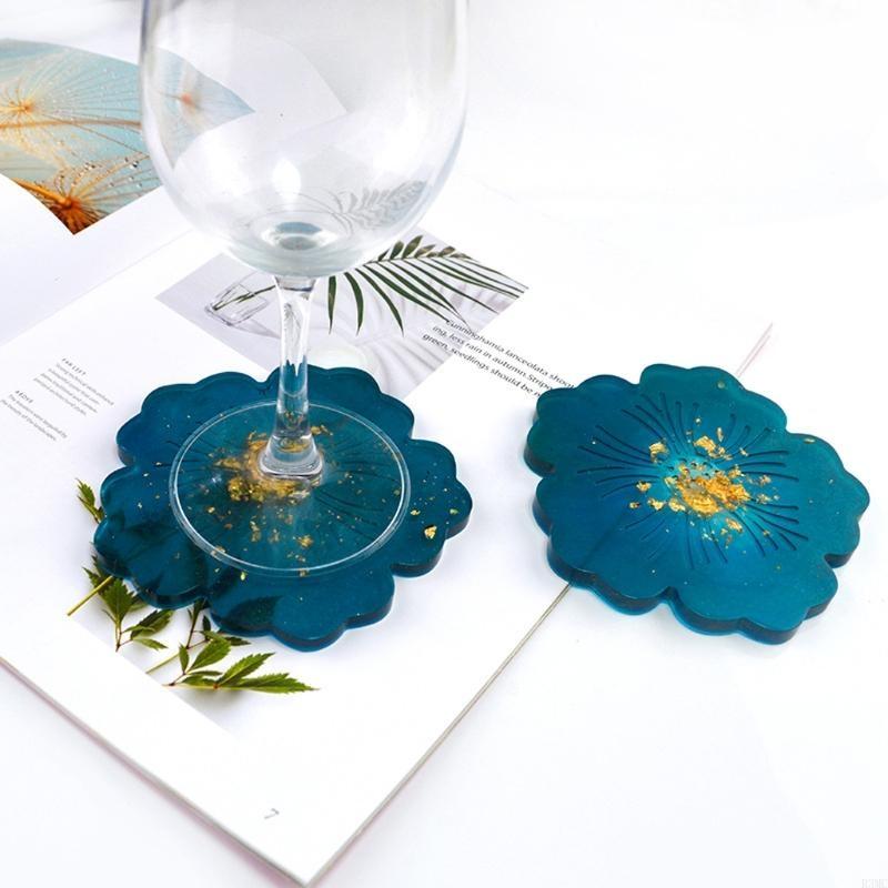 R3MC 2PCS DIY Hoa hình dạng si - đánh giá và giá Resin Art Geode