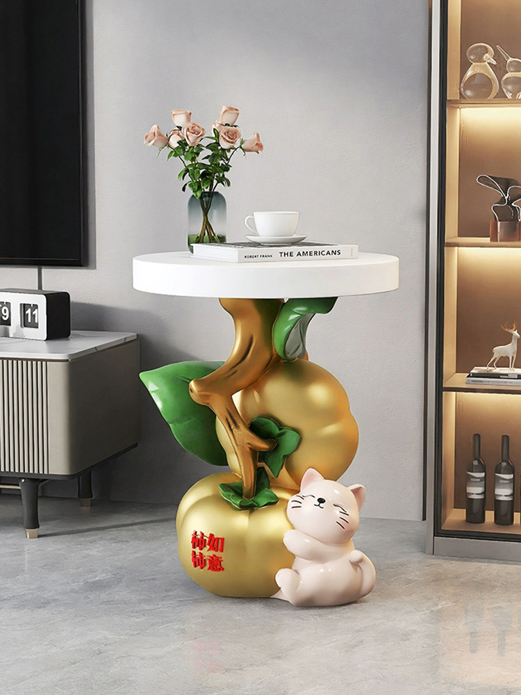 Creative Statue Side Tables Ho - đánh giá và giá Resin Art Coffee Table