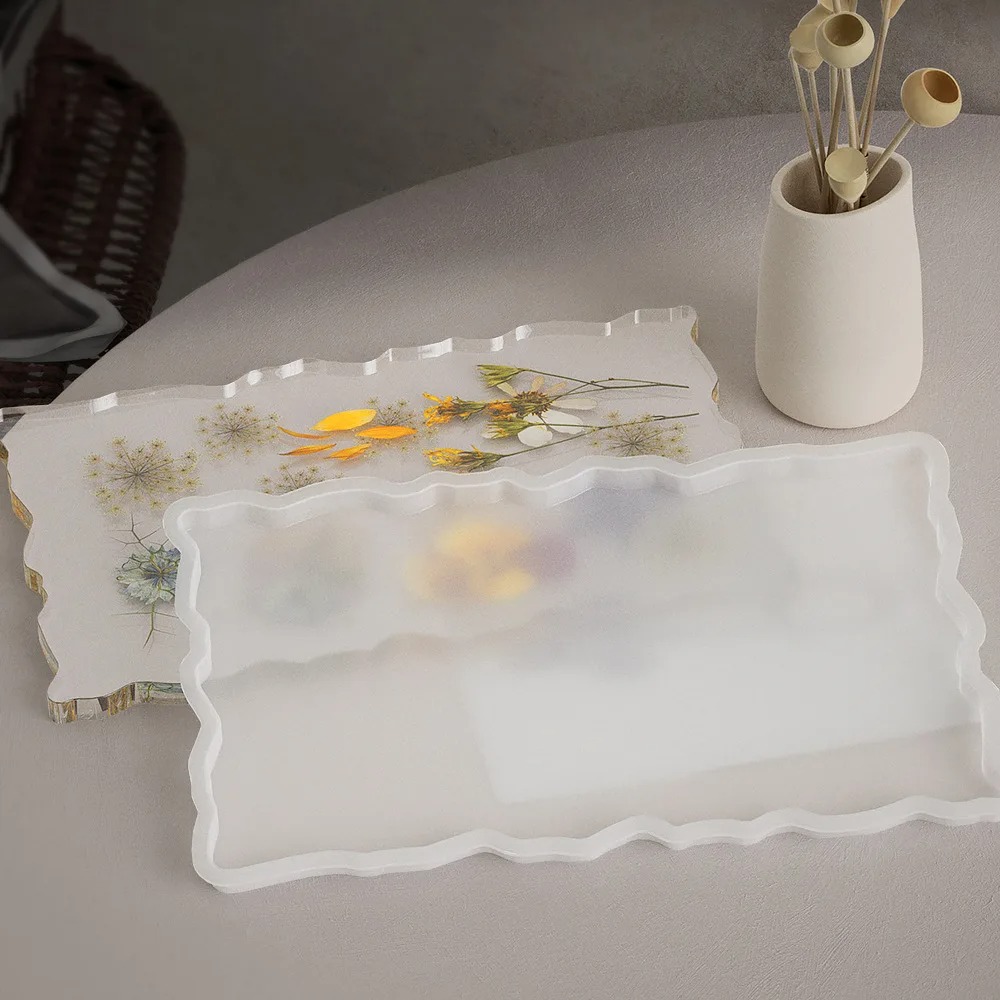 Tray Epoxy Resin Silicone Mold - đánh giá và giá Resin Art Equipment