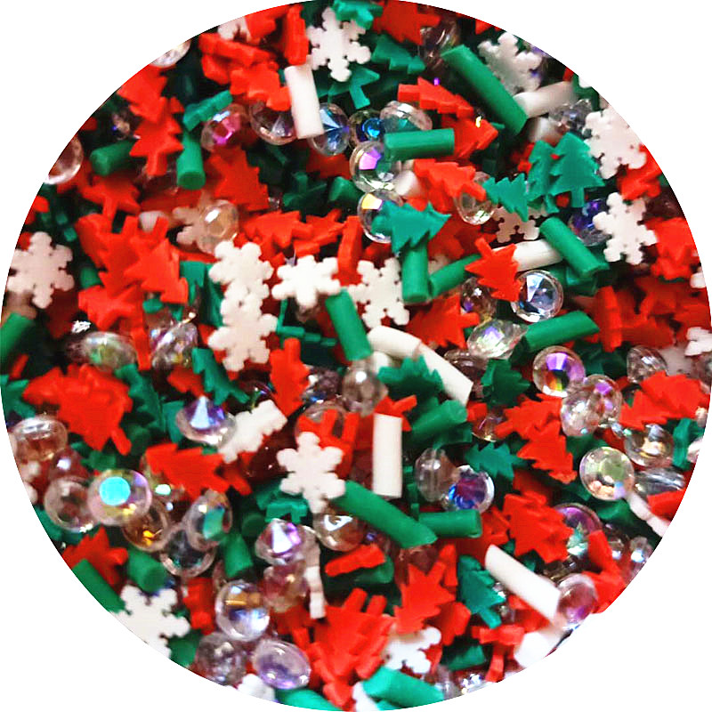 Christmas Polymer Clay Slices  - đánh giá và giá Xmas Resin Art
