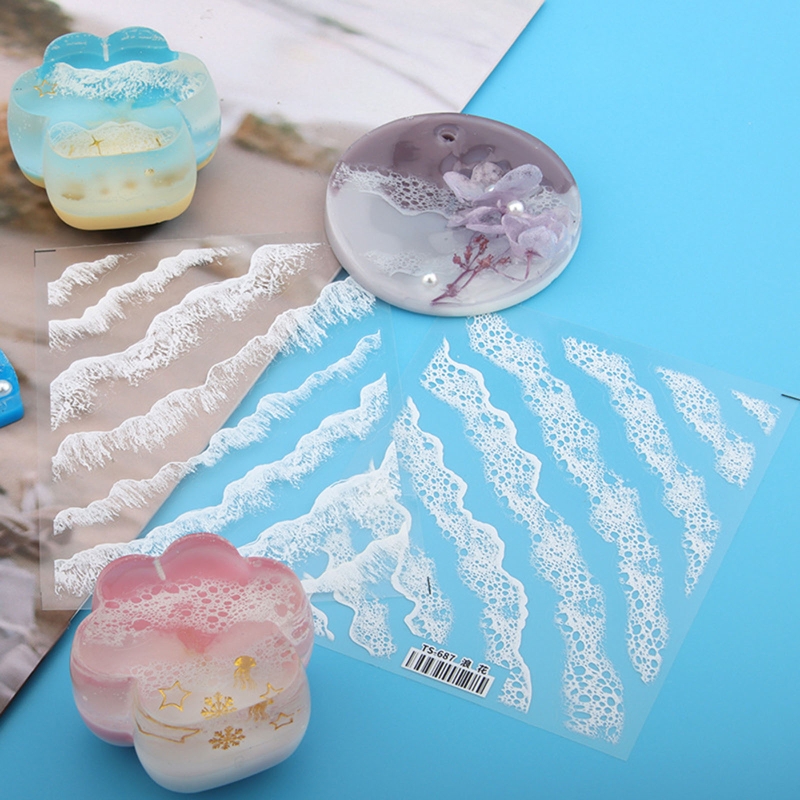 Sóng Nhựa Sticker Phụ Pha Lê E - đánh giá và giá Resin Art Equipment