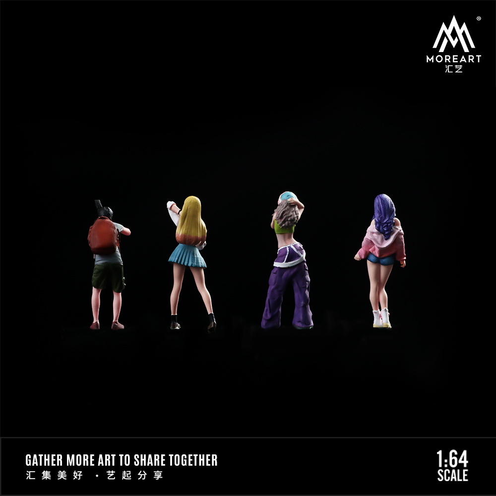 More Art 1:64 Action Figure Se - đánh giá và giá Resin Art Set